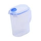 thumbnail image 5 of Contenedor de bebidas de jarra de agua gran capacidad con tapa y manejo de contenedores de jugo de jarra de agua para cocinas nevera casera limón S, 5 of 8