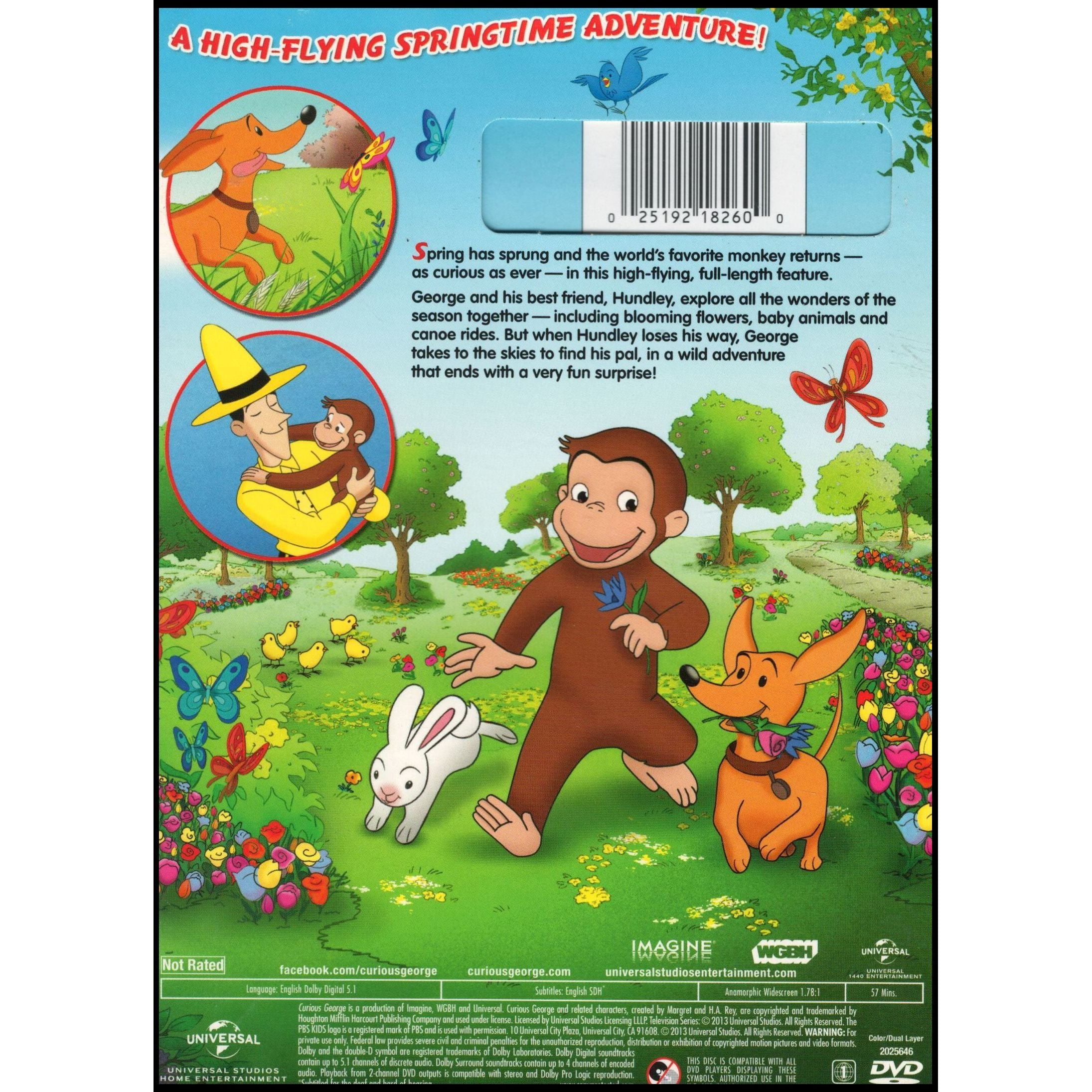 Curious George Swings into Spring (DVD) - Walmart.com