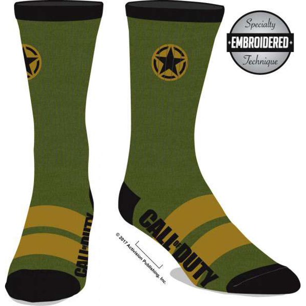Bioworld Call of Duty WWII Call Of Duty WWII Crew Sock Apparel