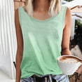 thumbnail image 2 of Nmnitkp Tank Tops Influencer style Womens Tank Tops Summer Casual Crew Neck Sleeveless Top Loose Fit Basic Tunic Shirts, 2 of 4