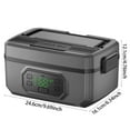 thumbnail image 2 of BotaniNest Chauffe-Repas Sans Fil USB Rechargeable Grande Capacité Portable pour Étudiants et Travailleurs, 2 of 6