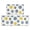 Geometric Circle White Pattern, variant on Geometric Stripe Pink Pattern Anti Fatigue Kitchen Rugs Set Of 2, Non Slip Washable Decorative Floor Mats for Kitchen Sink Laundry, 17"x30" and 17"x47"