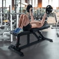 thumbnail image 5 of Banco Plegable de Pesas Multifunción, Banco de Ejercicio, Banco de Abdominales 2en1 con Cuerda, Respaldo Ajustable de 7/11 Posiciones,Cargable hasta 120/200kg, Gimnasio en Casa esquí esquí Gafas de esquí, 5 of 5