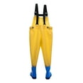 thumbnail image 6 of Kids Chest Waders for Girls Youth Fishing Waders Water Proof Unisex Waders with Rain Boots Waders for Girls Boy 11-12, 6 of 7