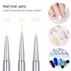 thumbnail image 5 of Cepillo de uñas Nail Art UV Gel Pintura Pluma Nail Art TFixol Cepillo de uñas, 5 of 7