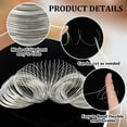 thumbnail image 6 of 100 Circles Memory Wire 22 Gauge Steel Jewelry Wire for Jewelry Making Necklaces DIY, 6 of 9