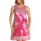 thumbnail image 1 of Balery Pink Balloon Puppy Art Vestidos de verano para mujer con estampado: vestido holgado sin mangas, vestido playero informal y cómodo para días calurosos., 1 of 7