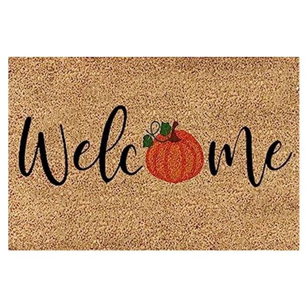 Alfombras de baño, alfombras para sala de estar, alfombra de área, alfombra de baño con estampado de calabaza de Halloween, alfombras de bienvenida para interiores y exteriores, alfombras para pasillo