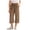Brown, variant on Girl Pants Clothing For Teen Girls Girls Cargo Pants Waist Wide Leg Jogger Pants Pockets Adjustable Leg Opening Parachute Pants Y2K Trousers,Size 9-10 Years,Khaki