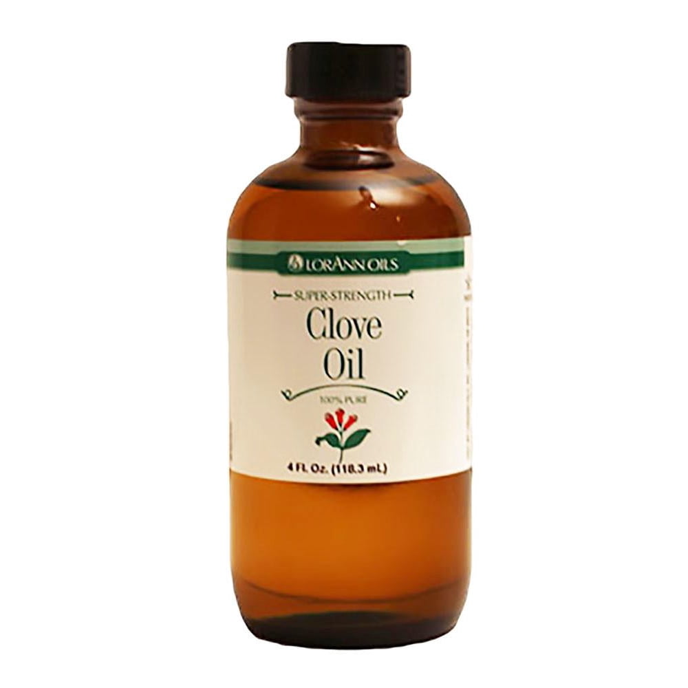 LorAnn Clove Oil Natural Super Strength Flavor and Essential Oil 4 oz