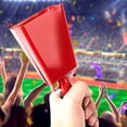 thumbnail image 1 of Cow Bell, Comfortable Handle Extended Vibration Cowbell Noise Maker Soft Wrist Strap  for Party, 1 of 7