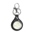 thumbnail image 1 of fresh flowers grass drawing decorative pattern key link chain keyholder finder hook metal, 1 of 3