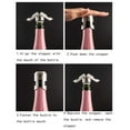 thumbnail image 4 of <p>Champagne Sealer, Wine Stoppers Drinks Bottle Plug 5Pcs Champagne Stopper, For Bar For Home</p>, 4 of 7