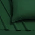 thumbnail image 4 of 100% Cotton German Flannel Sheet Set - 200 GSM, Deep Pocket, Ultra Soft & Cozy, Full, Emerald Green, 4 of 6