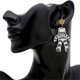 thumbnail image 3 of Fiudx Liquidación De Ofertas Flash Pendientes De Accesorios De Pendientes De Astronauta Nuevo Europeo Y Americano, 3 of 4