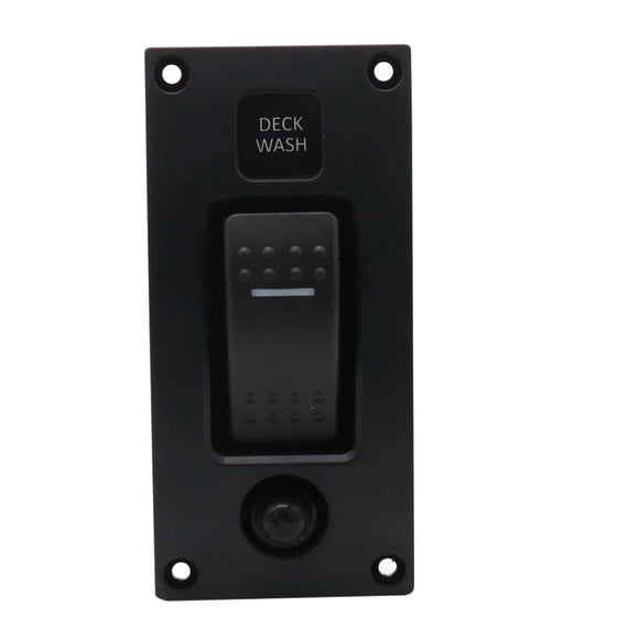 Panel de Interruptores Sola Banda con Forma Curvada DC 12V 20A / 24V 10A IP66 Interruptor de Encendido / Apagado Zulema Panel de interruptor de balancín de lavado de plataforma