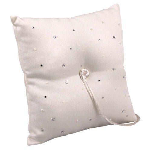 Adelaide Wedding Collection Ring Pillow Ivory Ivy Lane Design A01290RP/IVO 