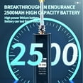 thumbnail image 3 of yeacher 75W USB Portable Smart Soldering Iron with 3 Interchangeable Tips, Fast Heating, LCD Display, and 2500mAh Battery (Black), 3 of 7