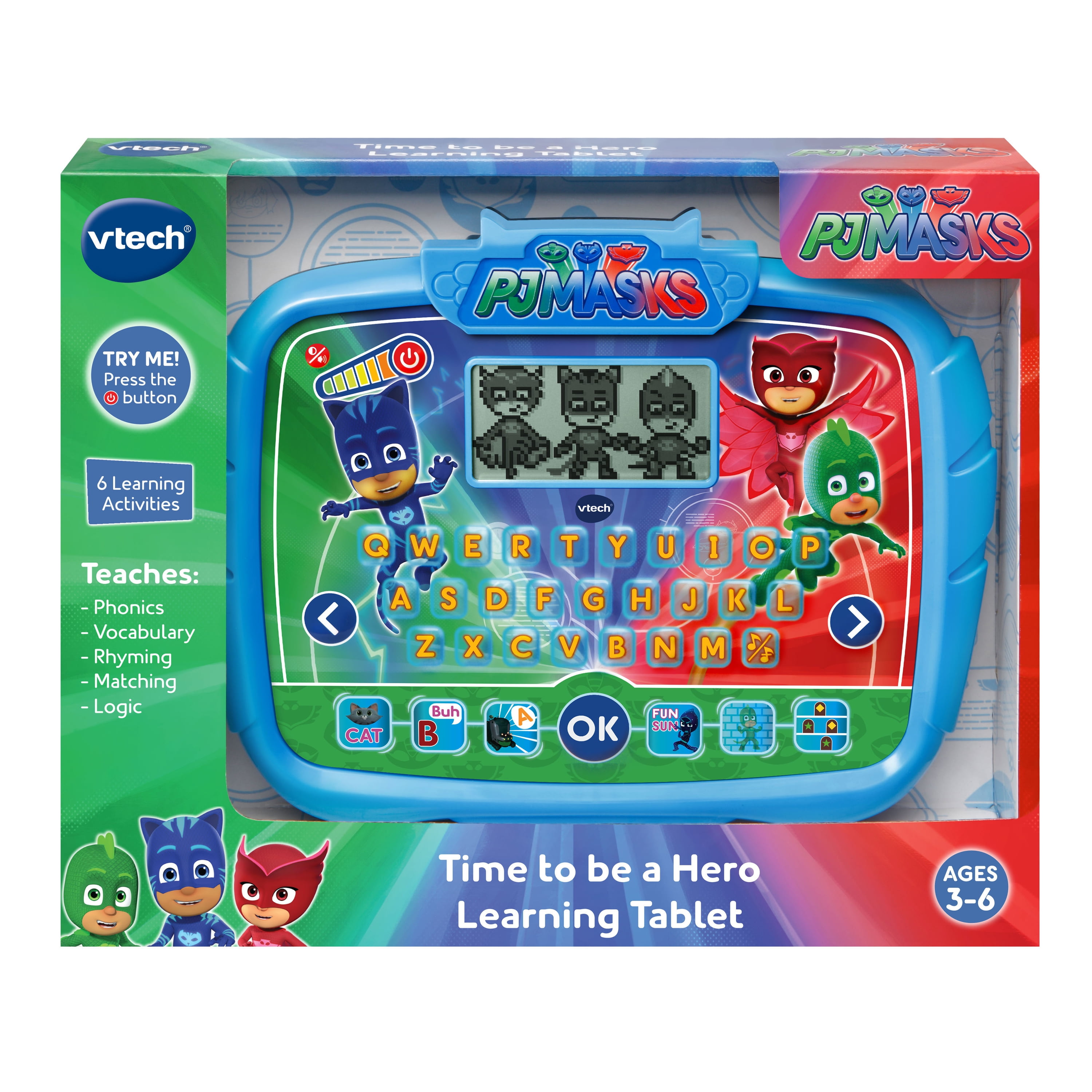 VTech PJ Masks Time to Be a Hero Learning Tablet