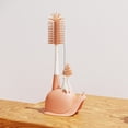 thumbnail image 1 of Cepillo giratorio para botellas | Limpiador de botellas de silicona flexible con soporte | Herramienta de limpieza giratoria para botellas de agua, vasos térmicos y recipientes estrechos, 1 of 8