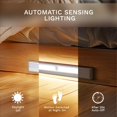 thumbnail image 3 of Luces con sensor de movimiento Lexall, paquete de 6 baterías LED para armario, 3 of 8
