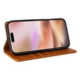thumbnail image 5 of for iPhone 16 Wallet Case with RFID Blocking Credit Card Holder, Magnetic Closure PU Leather Folio Flip Kickstand Shockproof Cover Women Men for iPhone 16,Brown, 5 of 8