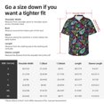 thumbnail image 5 of Fuzoiu Watercolor Floral Paisley Print Hawaiian Shirt for Men, Summer Beach Casual Short Sleeve Button Down Shirts, Men’s Beach Summer Shirts with Pocket,Medium, 5 of 7