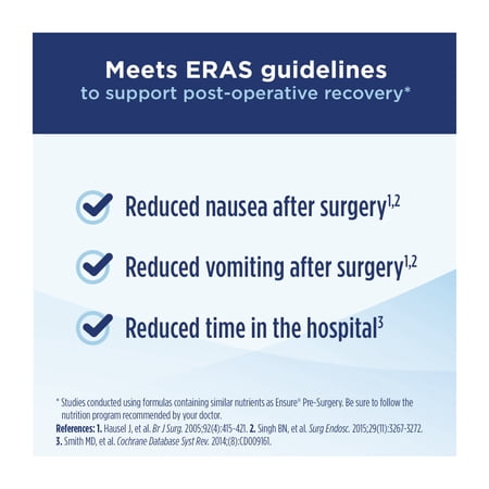 ENSURE PRE-SURGERY, CLEAR CARBOHYDRATE DRINK, STRAWBERRY, 10 FL OZ, 4 COUNT