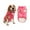04-Hot Pink, variant on Dog Winter Coat Jacket Waterproof Windproof Warm Vest, Golden Hair Bear Winter Clothing, Double Fleece Lining, Suitable for Small, Medium and Large Dogs 09-Red XS