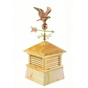 Good Directions 30" Square Kent Wood Cupola with Standard American EagleH