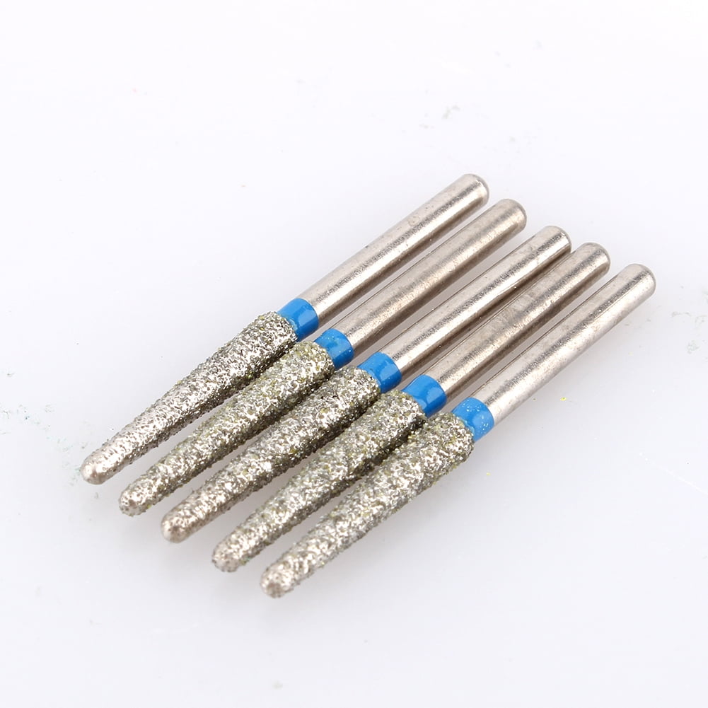 100 pcs/set Dental Diamond Burs For High Speed Handpiece Medium FG 1
