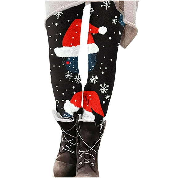 Mingw Ugly Christmas Holiday Leggings for Women Stretchy and Comfortable Yoga Pants High Waist Skinny Trousers,Multicolor,L