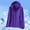Purple, variant on Men's Upf 50+ Protection Clothing Zip Up Mesh Breathable Lightweight Hoodie Shirts Hiking Jackets