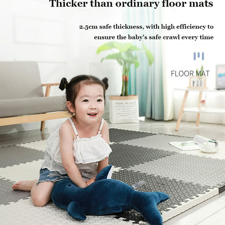 10pcs/set Home Interlocking Carpet Tiles, Living Room & Bedroom Foam Puzzle  Mat Floor Pad For Crawling Baby, Walking Learning, Commercial & Office  Space Area Rug, Dirt-resistant, Removable & Adjustable, Red