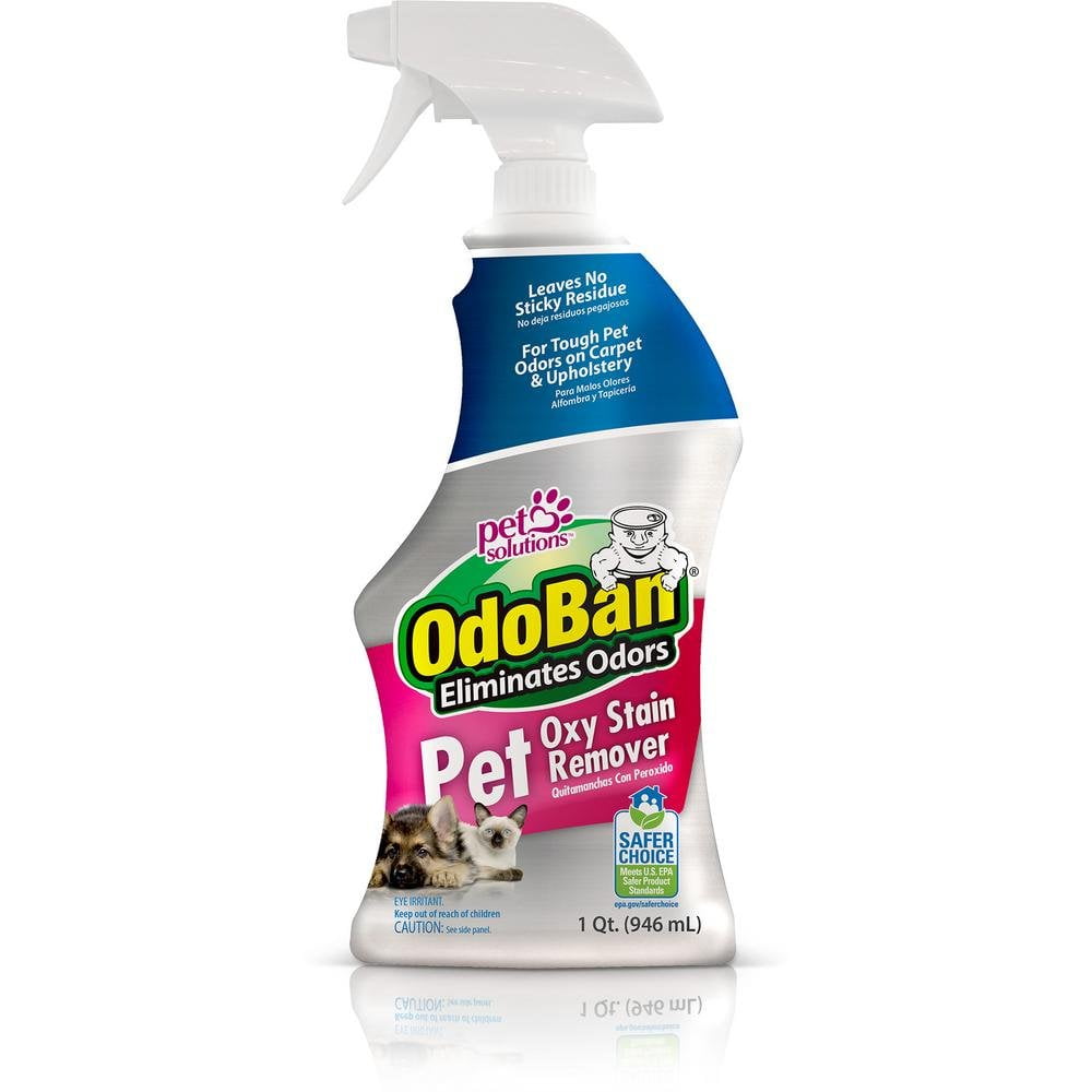 OdoBan Pet Solutions 32oz Spray Bottle Oxy Stain Remover, 3-Pack 3 Pack