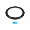 thumbnail image 3 of Uxcell 1/8" x 72 Yards Decorative Tape 3 Pack Thin Desktop Positioning Tape Black, 3 of 6