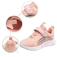thumbnail image 5 of LYHaoo Children's Fashion Mesh Lace Up Sneakers Color Matching Casual Comfortable Running Shoes Sizes 12.5 Pink(Little Kid), 5 of 6