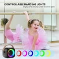 thumbnail image 3 of BEILIHART Mini Karaoke Machine, Portable Bluetooth Karaoke Speaker with 2 Wireless Microphones and Party Lights for Kids and Adults, Birthday Gifts for Girls Boys Family Home Party, 3 of 6