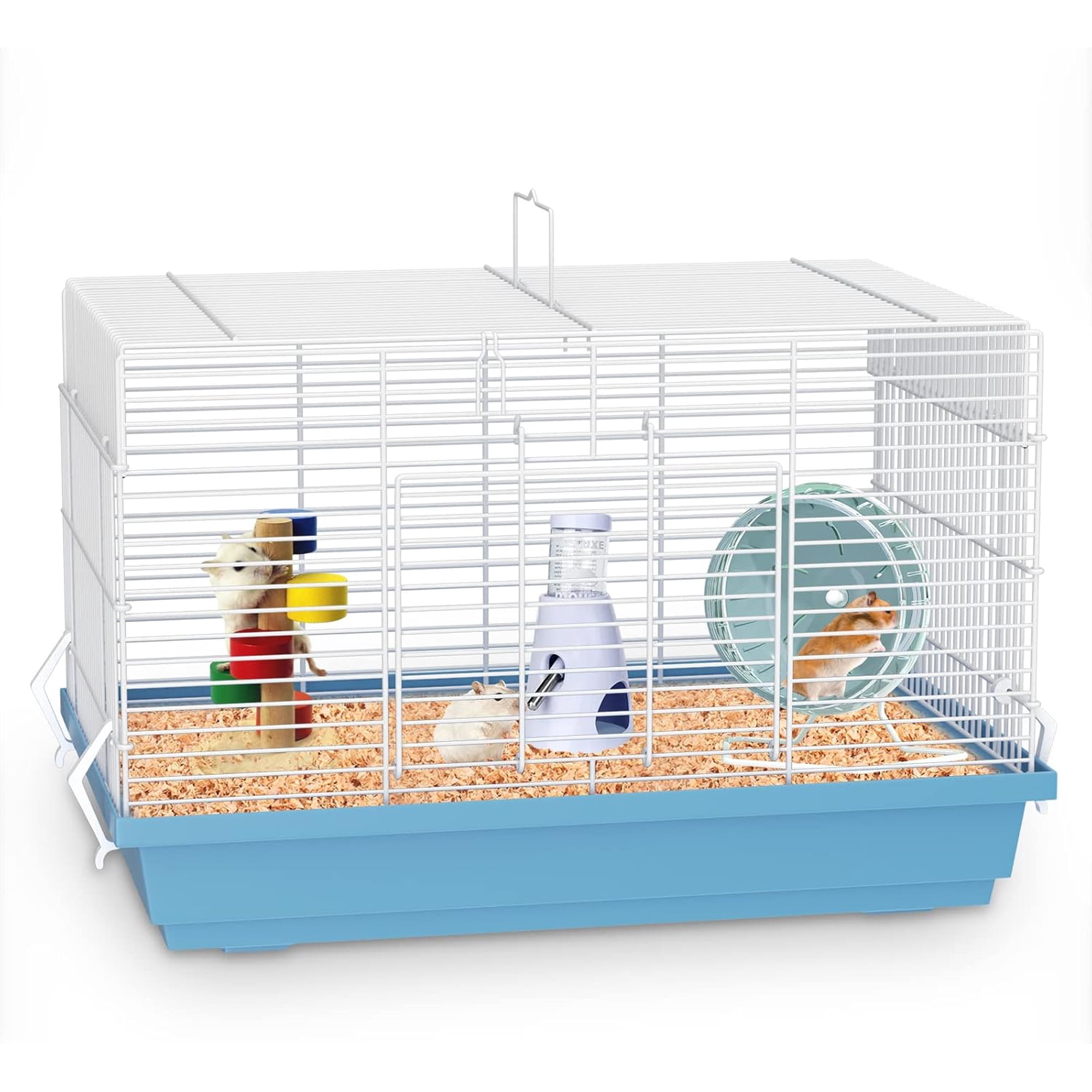 Hamster cage for Hamsters, Gerbils, mice, Rats, Small Guinea Pigs and Other Small Animals.