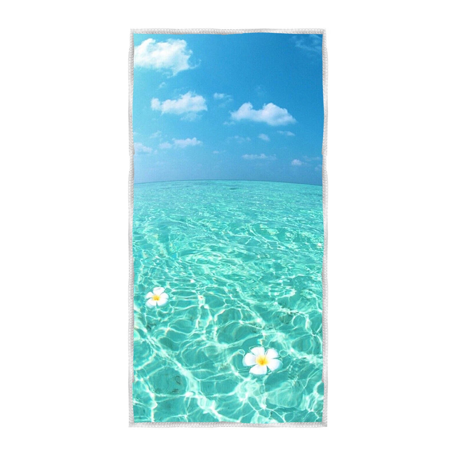 Microfiber Oversized Lightweight Beach Towel, 30" x 60" Extra Large Thin Sand Free Towels, Travel Swim Pool Yoga Gym Camping, for Adults Women Men Beach Accessories Vacation Gift