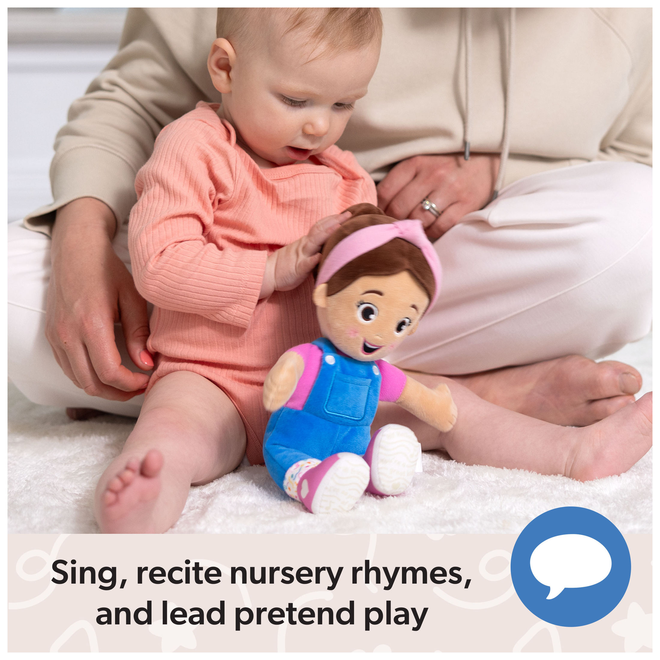 Ms. Rachel Cuddle & Comfort Plush Doll 11" photo 4