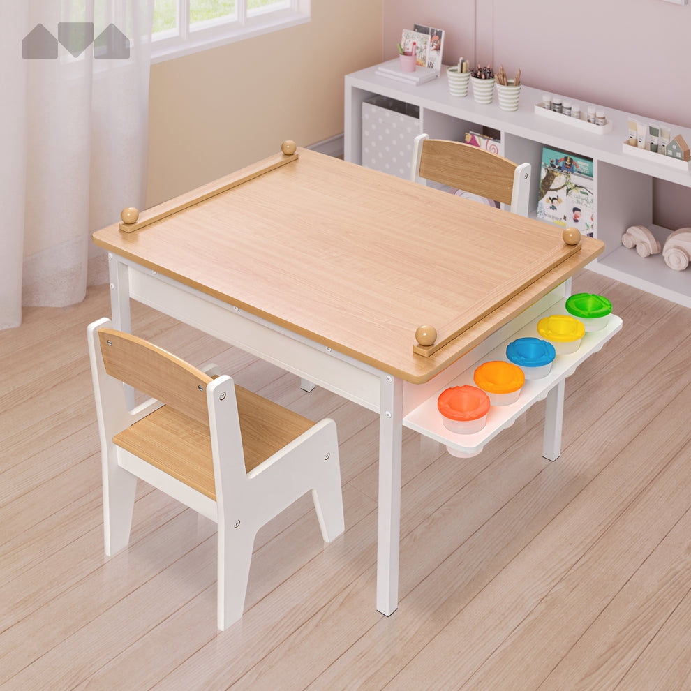 Milliard 2-in-1 Kids Convertible Art Table to Easel