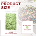 thumbnail image 2 of 30000Pcs Flat Sequin Paillettes, 3mm/0.12" Flat Round Loose Sequin with Single Holes - 3.53 oz (100g) for DIY Crafts Sewing Embroidery Clothing, Light Green, 2 of 6