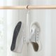 thumbnail image 4 of Zapatero, organizador de zapatero, tendedero para zapatos, resistente al viento, multifuncional, giratorio, para suelo, percha de ropa, de plástico, 4 of 6