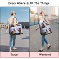 thumbnail image 5 of German Shepherd Travel Tote Bags for Women Carry On,Large Weekender Bags for Women Travel,Multi Functional Duffle Bag for Work,Shopping,Sports, 5 of 5