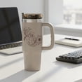 thumbnail image 2 of Ozark Trail 30 oz Stainless Steel Insulated Travel Tumbler with Handle and Flip Straw Lid, Teddy Bear, 2 of 14