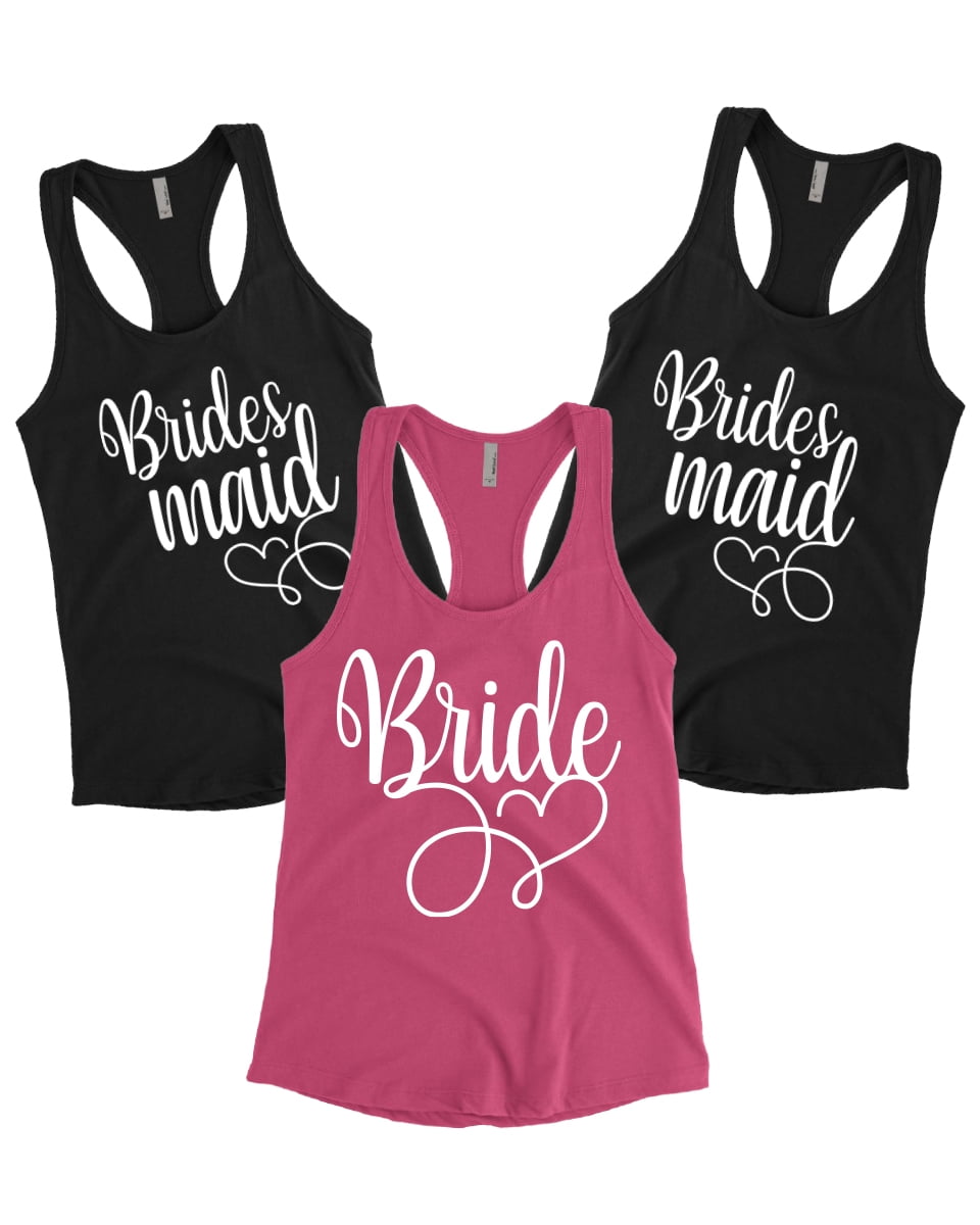 bridal party tank tops