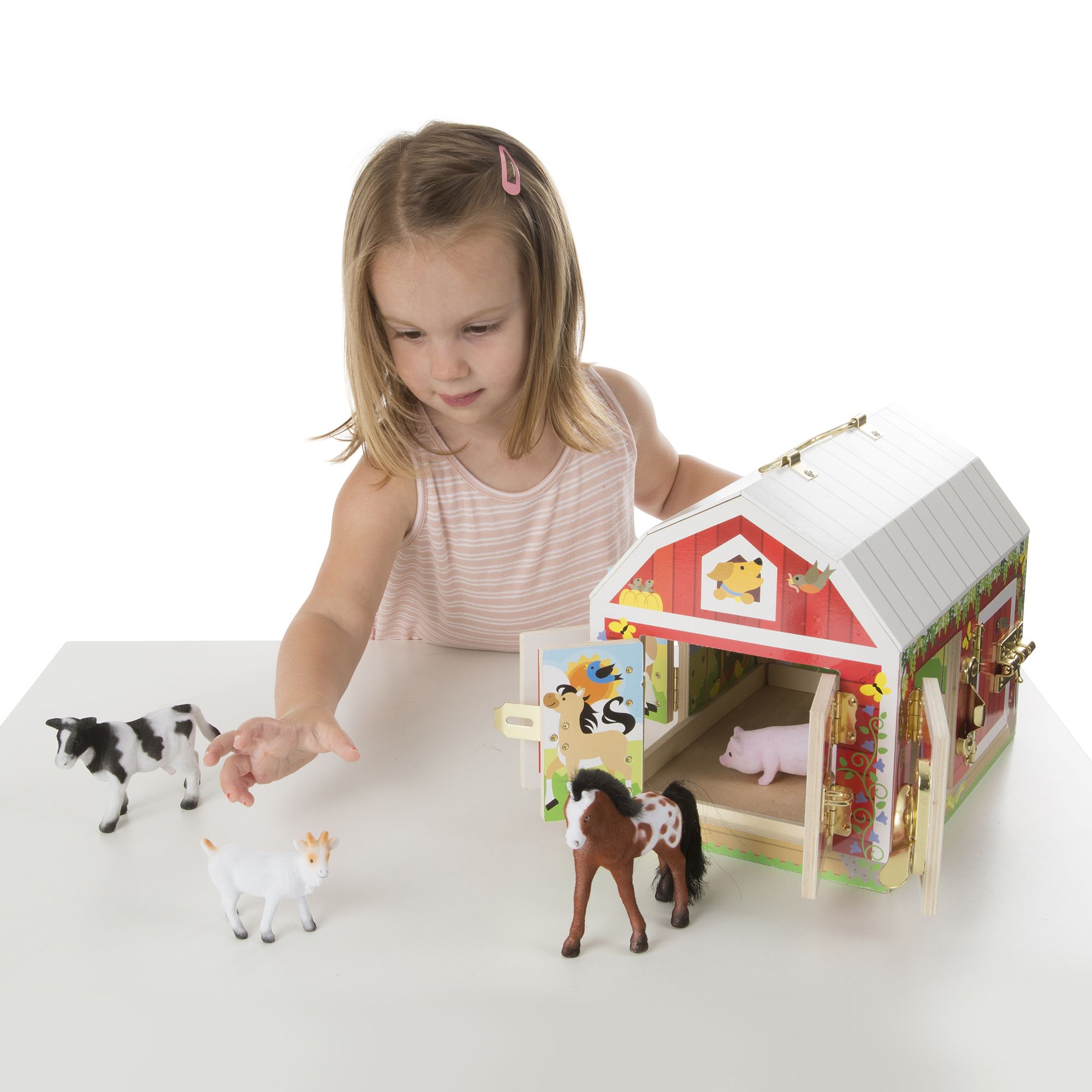 wooden barn toy melissa doug