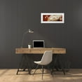 thumbnail image 3 of Pinto, Patricia 24x11 White Modern Wood Framed Museum Art Print Titled - Red Magic Garden II, 3 of 4