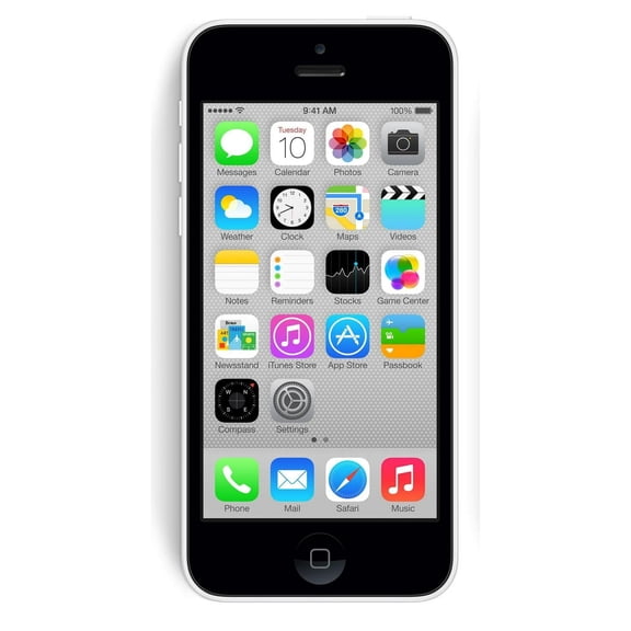 Pre-Owned Used Apple iPhone 5c 16GB, White - Unlocked GSM